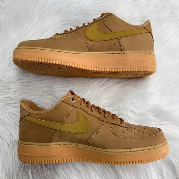 Nike Air Force 1 Low Flax Wheat Mens CJ9179-200 VNDS Sz 10.5 - Picture 2 of 7